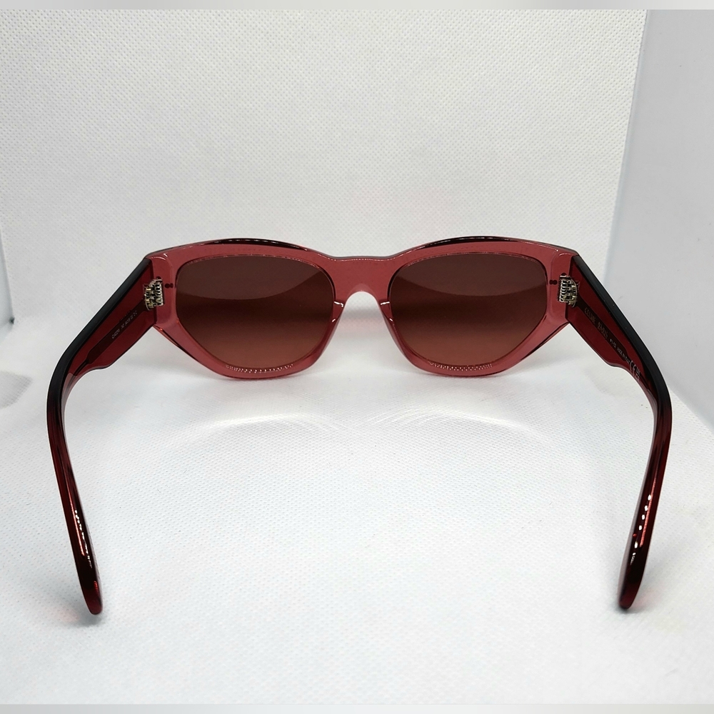 NEW AUTH Celine CL40219I Pink/Brown Gradient Sunglasses - Picture 8 of 10